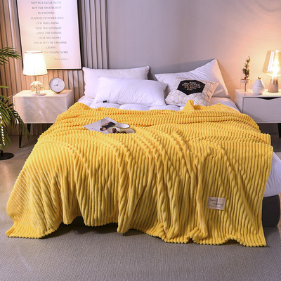 魔法絨毛毯單雙人午睡毯沙發空調毯加厚冬季珊瑚絨毯子微商跨境