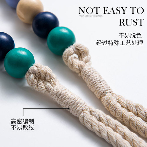 Cross-border supply modern simple creative punch-free macaron curtain straps curtain accessories wholesale