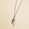 Retro metal necklace for beloved, Gothic, simple and elegant design