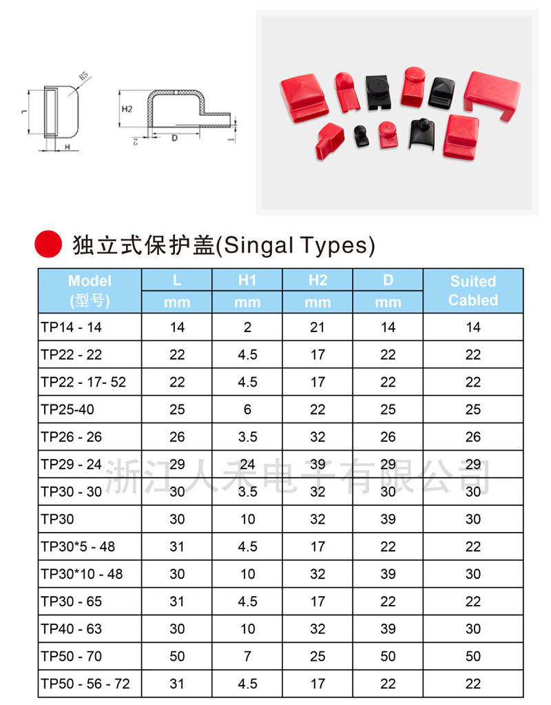 铜排尺寸表