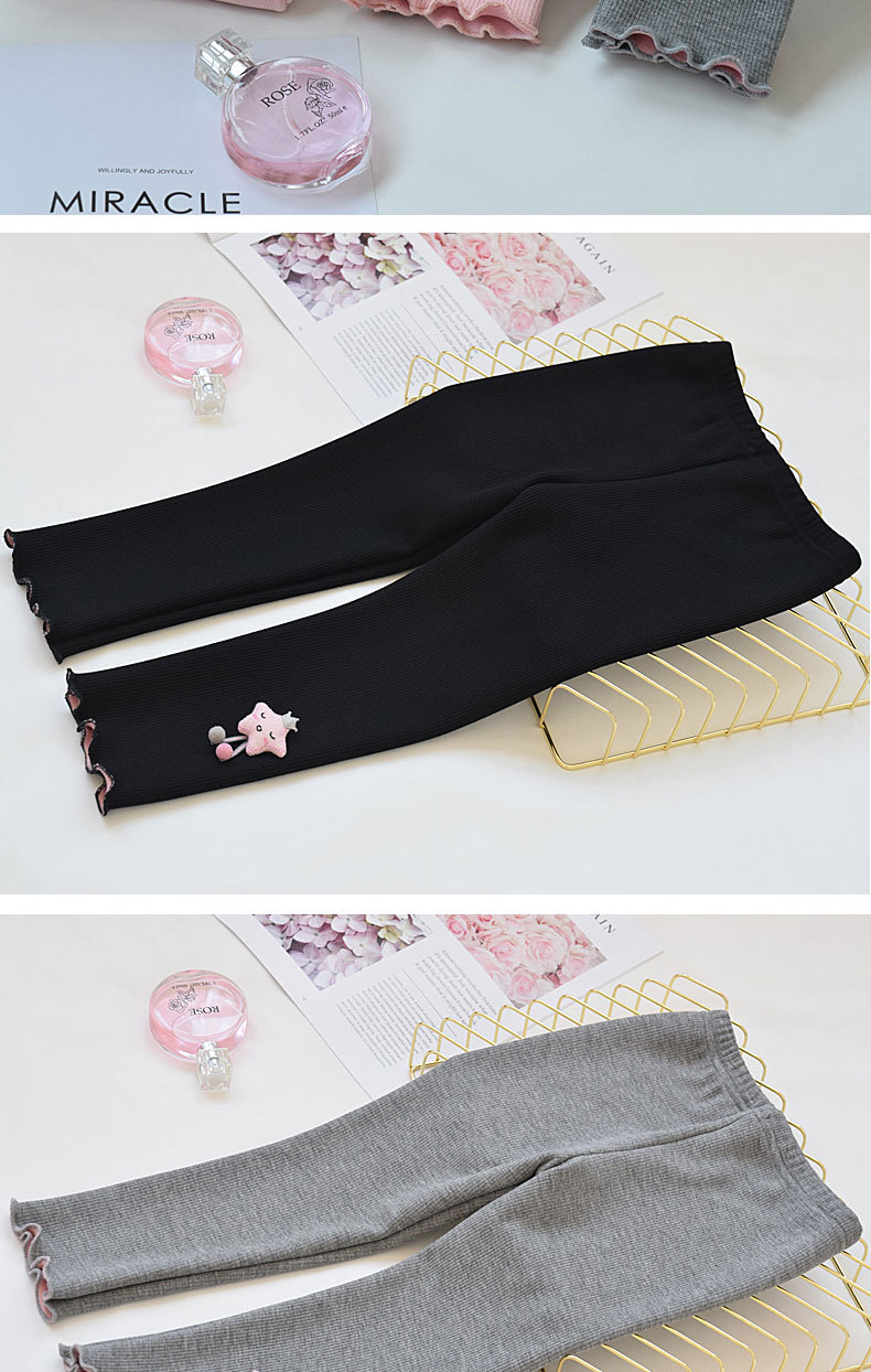 Fashion Solid Color Patchwork Cotton Pants & Leggings display picture 2