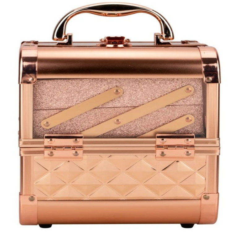 精美亚克力专业化妆箱 手提双开跟妆化妆箱 跟妆彩妆箱 专业大号