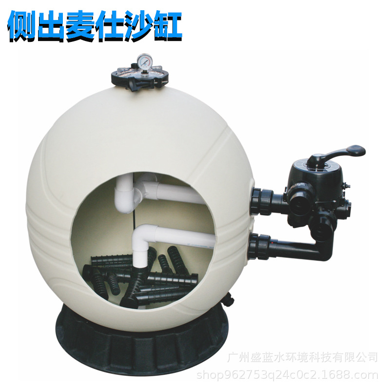 Yiwanshi Maishi tanque de arena que circula filtro piscina de aguas termales piscina familiar cuarzo filtro de arena material de polietileno