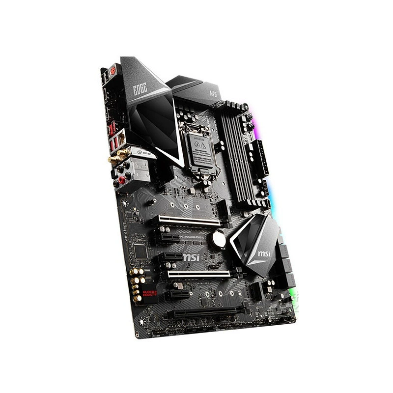 Материнская плата MSI Z390 GAMING EDGE AC для игр, поддерживает процессоры для сокета 1151 (8–9-е поколения)