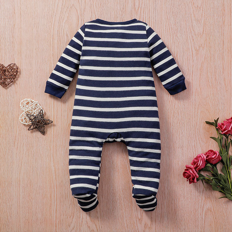 Cartoon Newborn Long-sleeved  Romper Jumpsuit display picture 3