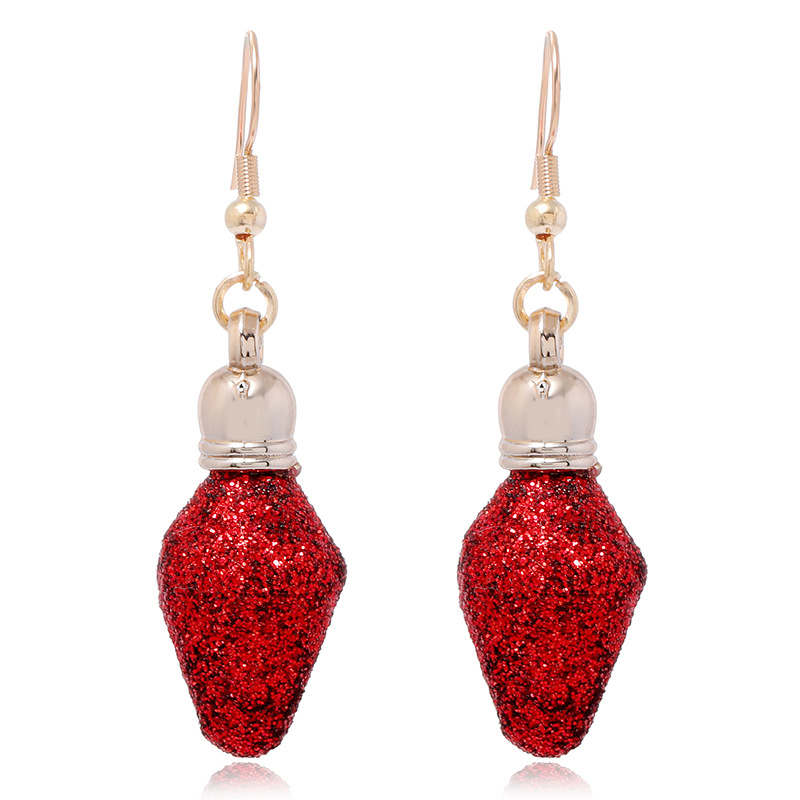 Pendientes Irregulares De Santa Claus De Campana De Navidad Simple Al Por Mayor Nihaojewelry display picture 4