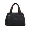 Men's cloth travel bag, capacious purse, linen bag, retro one-shoulder bag