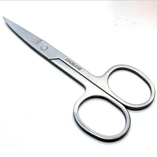 Beauty Tools High Quality Stainless Steel Eyebrow Scissors Double Eyelid Cutting Eyebrow Trimmer Stainless Steel Eyebrow Scissors