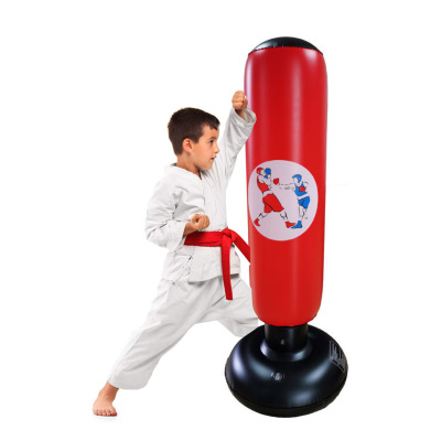 Manufactor Direct selling inflation Boxing children adult Blow Taekwondo Tumbler vertical Boxing column Air pump