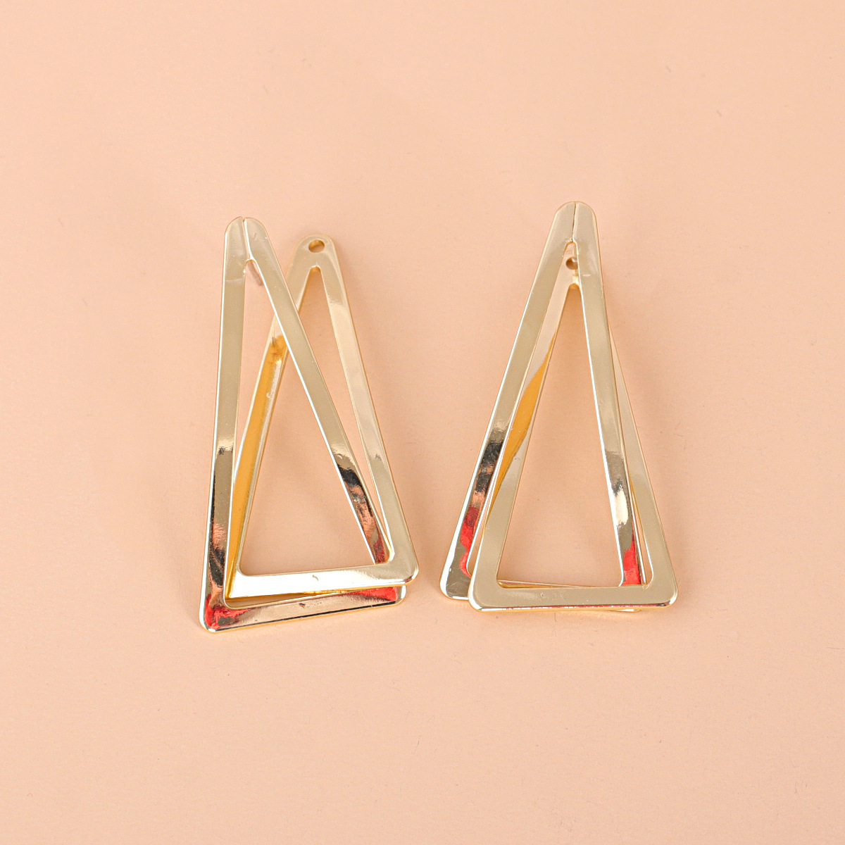 Alloy Triangle Long Earrings display picture 3