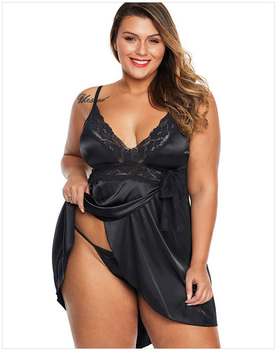 sexy lingerie fat Chubby Hot Milk: The Unexpectedly Comfortable Plus-Size Lingerie Set That  Redefines Intimate Wear main image 0