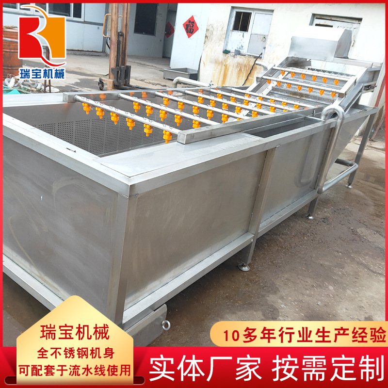 震动旋涡清洗机 生姜气泡清洗机 枸杞清洗机  蔬菜清洗机制造厂家