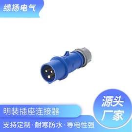 国曼MNIEKNES连接器三芯四芯五芯IP4416A工业插头