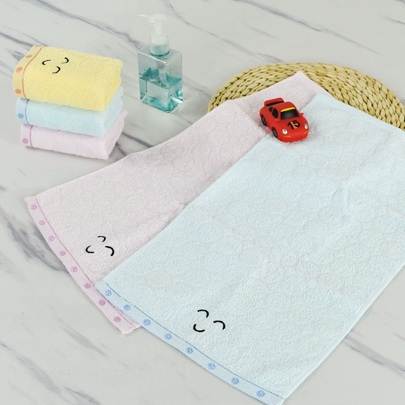 Children's cartoon towel for face washing, custom-made