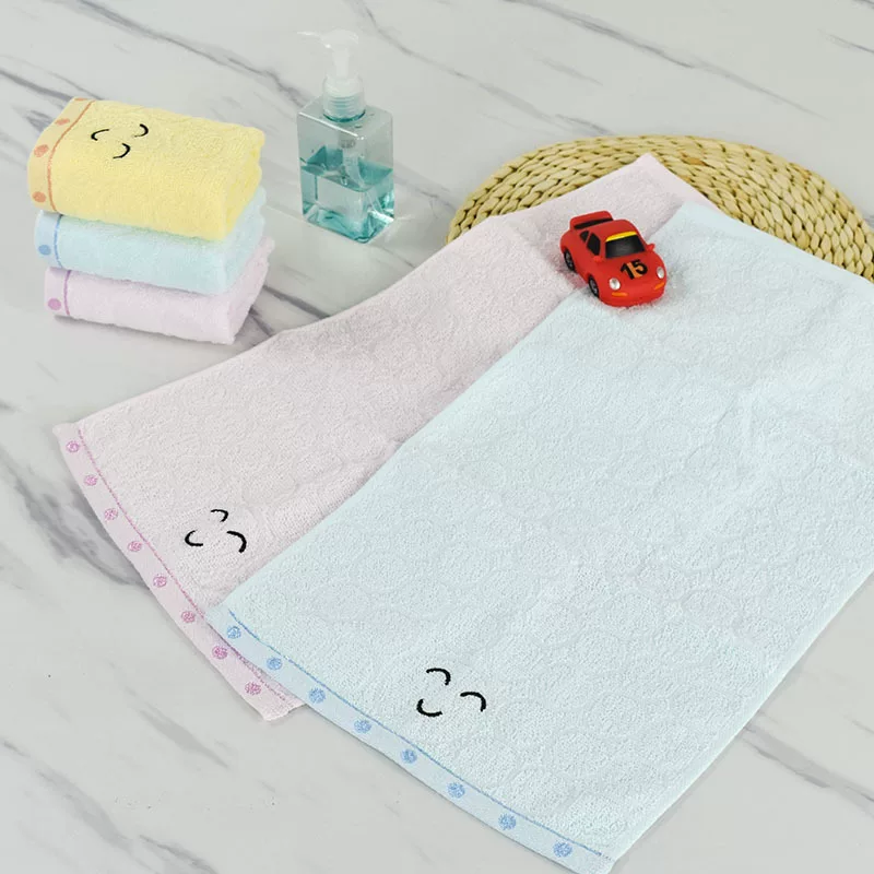 Children's cartoon towel for face washing, custom-made