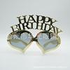 Birthday glasses new love Happy Birthday birthday party glasses holiday carnival props