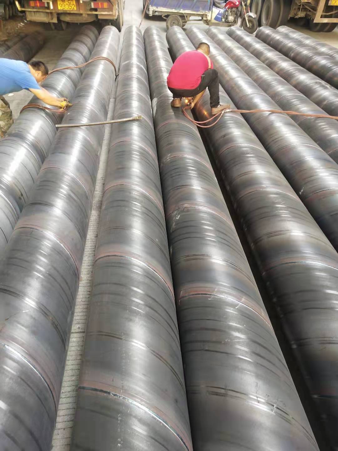 Q235B螺旋管 镀锌螺旋管 广西螺旋管 打桩螺旋管  防腐螺旋管