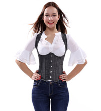 Vest Waist Trainer Cincher Bustier Top Busk Sexy Corselet