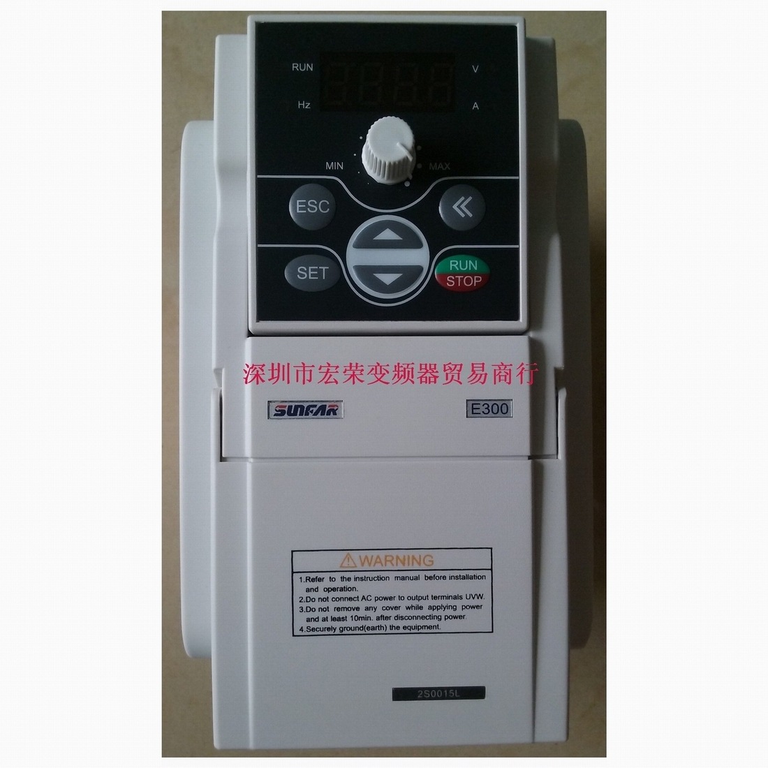 雕刻机专用变频器SUNFAR变频器大量现货E300-2S0015L