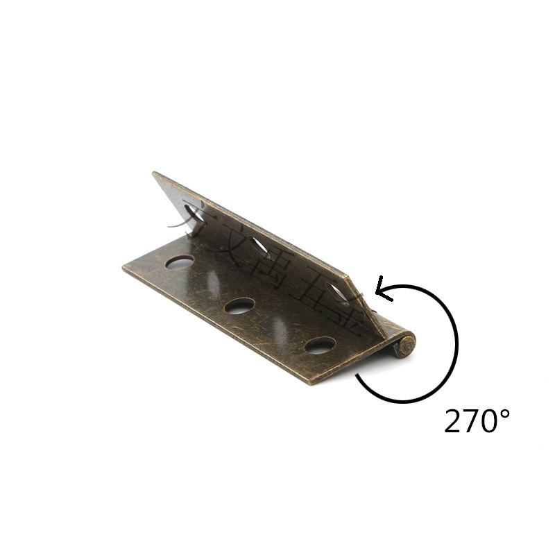 청동 6.2CM 사각 경첩 180 도 철 경첩 선물 상자 힌지 62*37MM 상자 다시 유니버설