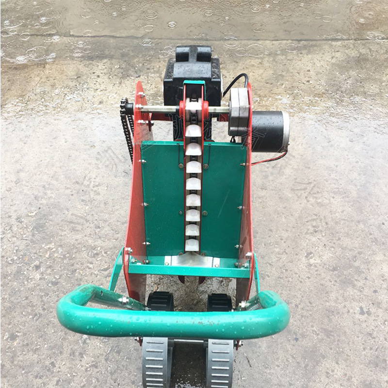 家用小型种蒜机小头蒜独蒜播种机大蒜播种机手推式蒜瓣播种机