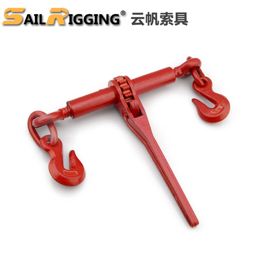 青岛即墨索具厂直供美标棘轮电力链条紧线器 1/4-5/16链条拉紧器