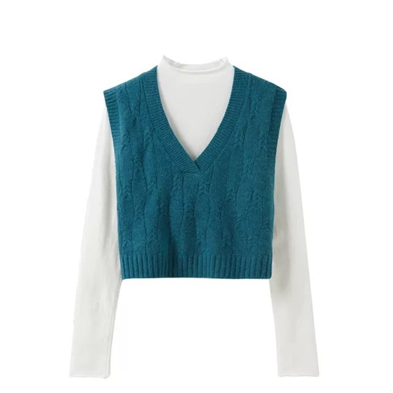 Gilet femme en tricot - Ref 3434792 Image 5