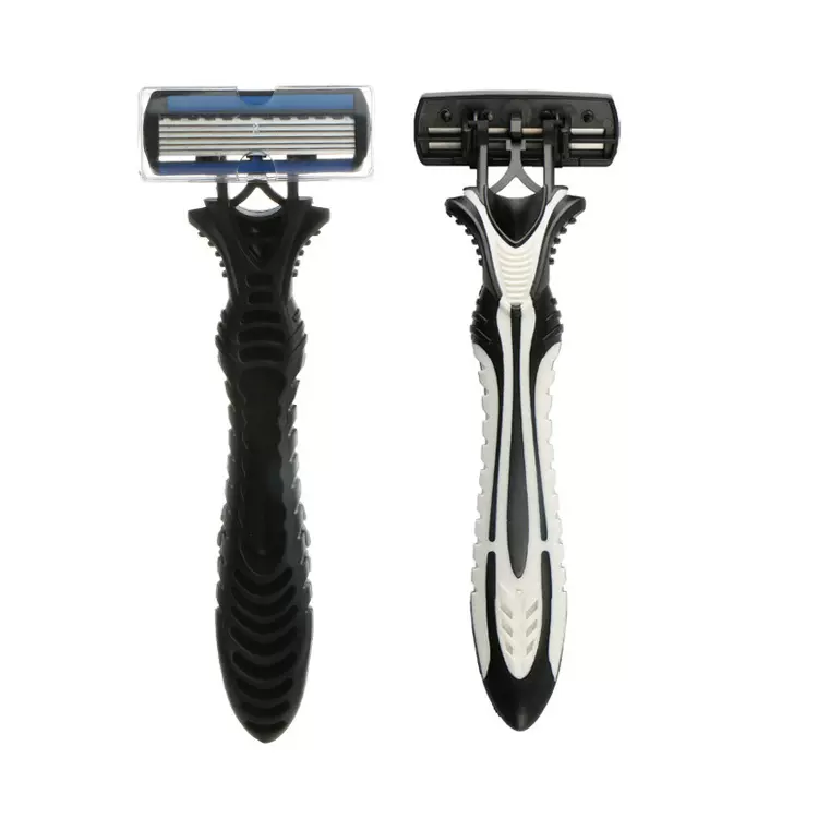 男士手动一次性剃须刀刮胡刀6层刀片 不锈钢刀片 厂家批发剃须刀