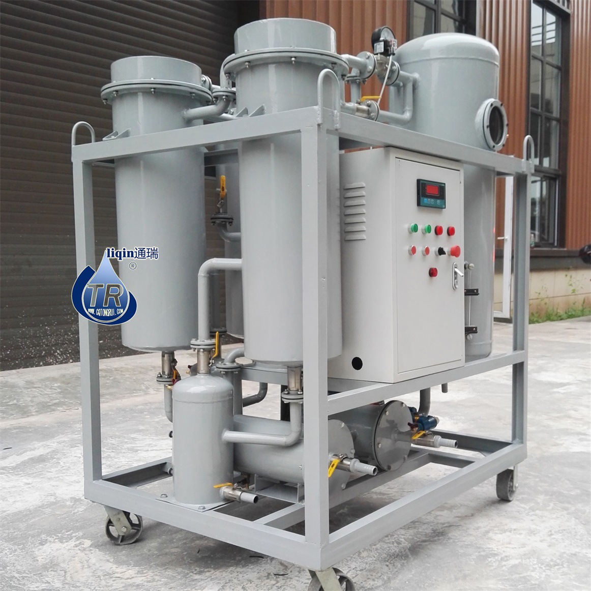 厂家直销通瑞牌透平油汽轮机油在线真空滤油机