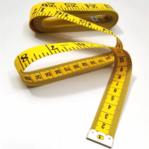 Metric tape yellow tape measure soft tape measure tailoring tape sewing tape 300cm small tape measure multiple specifications