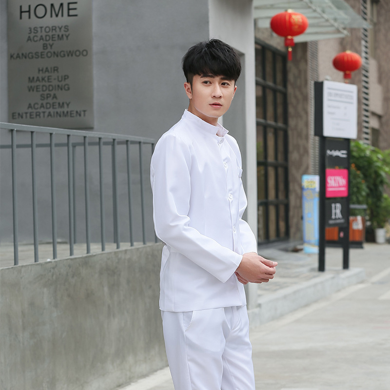 批发男女民国五四青年学生中山装 修身西装毕业演出主持礼服定制