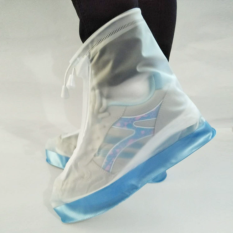 Утолщенный на 360 градусов цветной утолщенный плоский каблук непромокаемый чехол для обуви утолщенный чехол для обуви