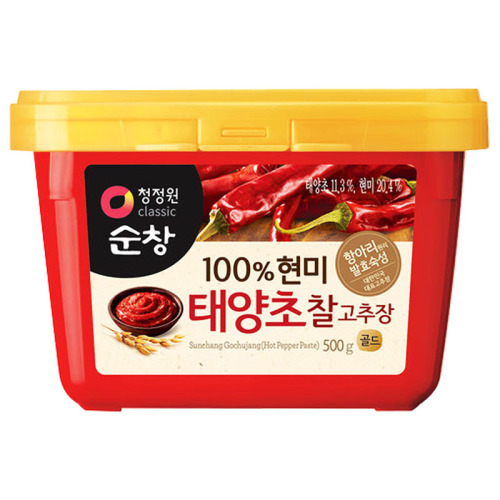 Korean Chungjingwon 500g chili sauce, stone pot bibimbap rice cake sauce, military hot pot sweet chili sauce, Korean hot sauce