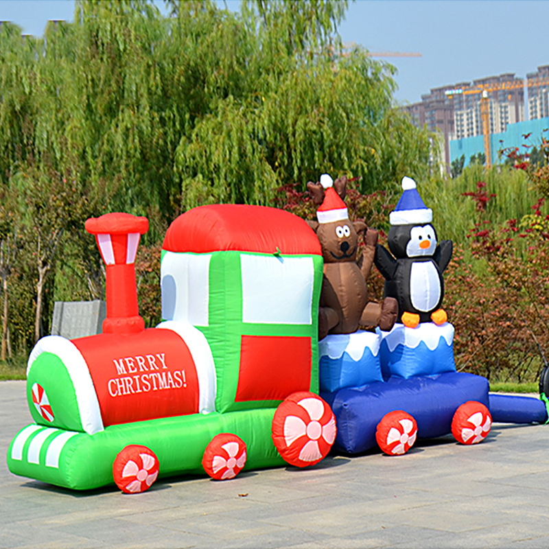 开业庆典充气圣诞袜气模充气卡通模型节日装饰pvc充气产品模型