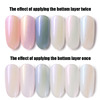 EVPCT6 color unicorn orher shell shell nailor glue pearl pearl pearl water ripple nail light therapy nail oil