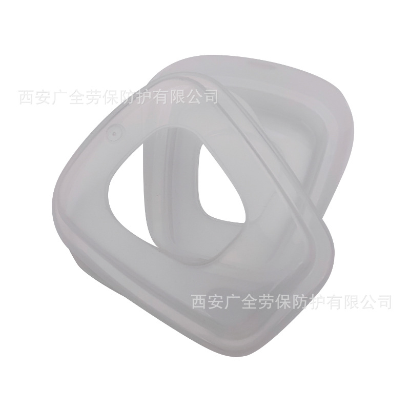 501滤盖扇形滤毒盒过滤棉防尘滤盖 6200 7502 6800防尘毒面具配件