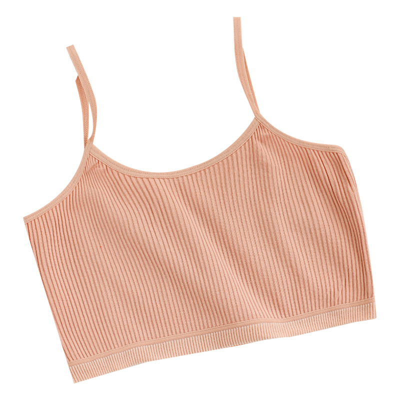 Fábrica al por mayor chaleco femenino adolescente chica desarrollo sujetador estudiante de secundaria estudiante ropa interior femenina estudiante de secundaria