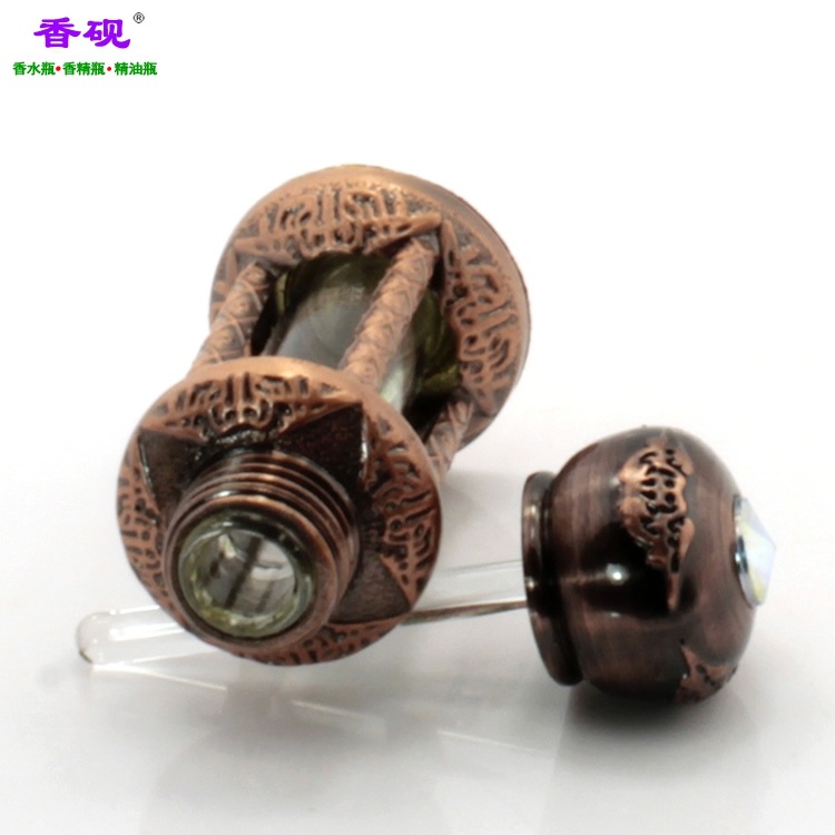 香砚3ml四柱款古铜色龙纹精油瓶摆件5.jpg