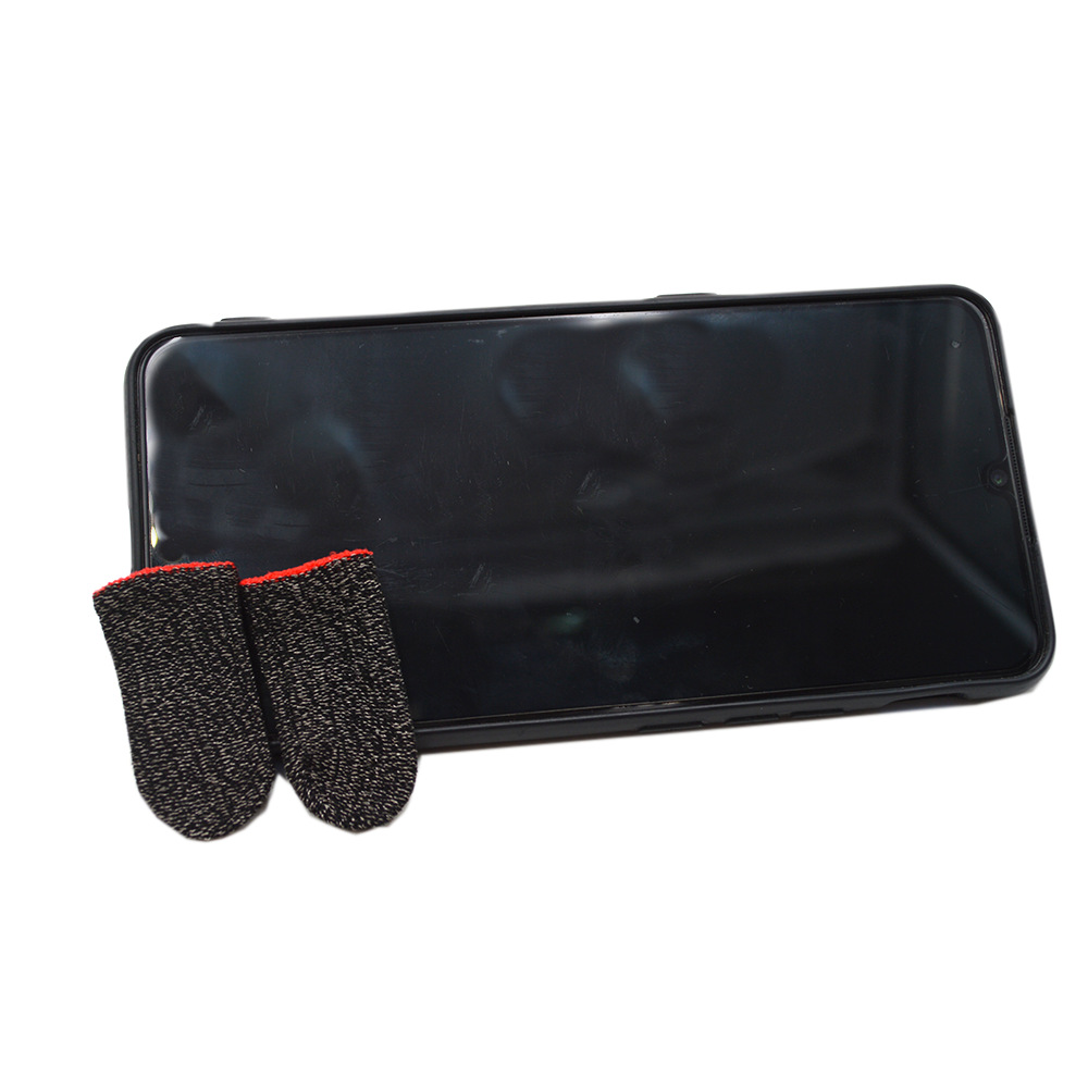 厂家直销防滑防汗触屏指套 银纤维轻薄触屏王者荣耀游戏手游指套