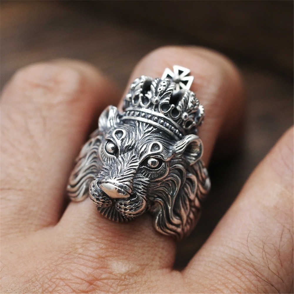Retro Animal Alloy Plating Menu0027S Open Ring