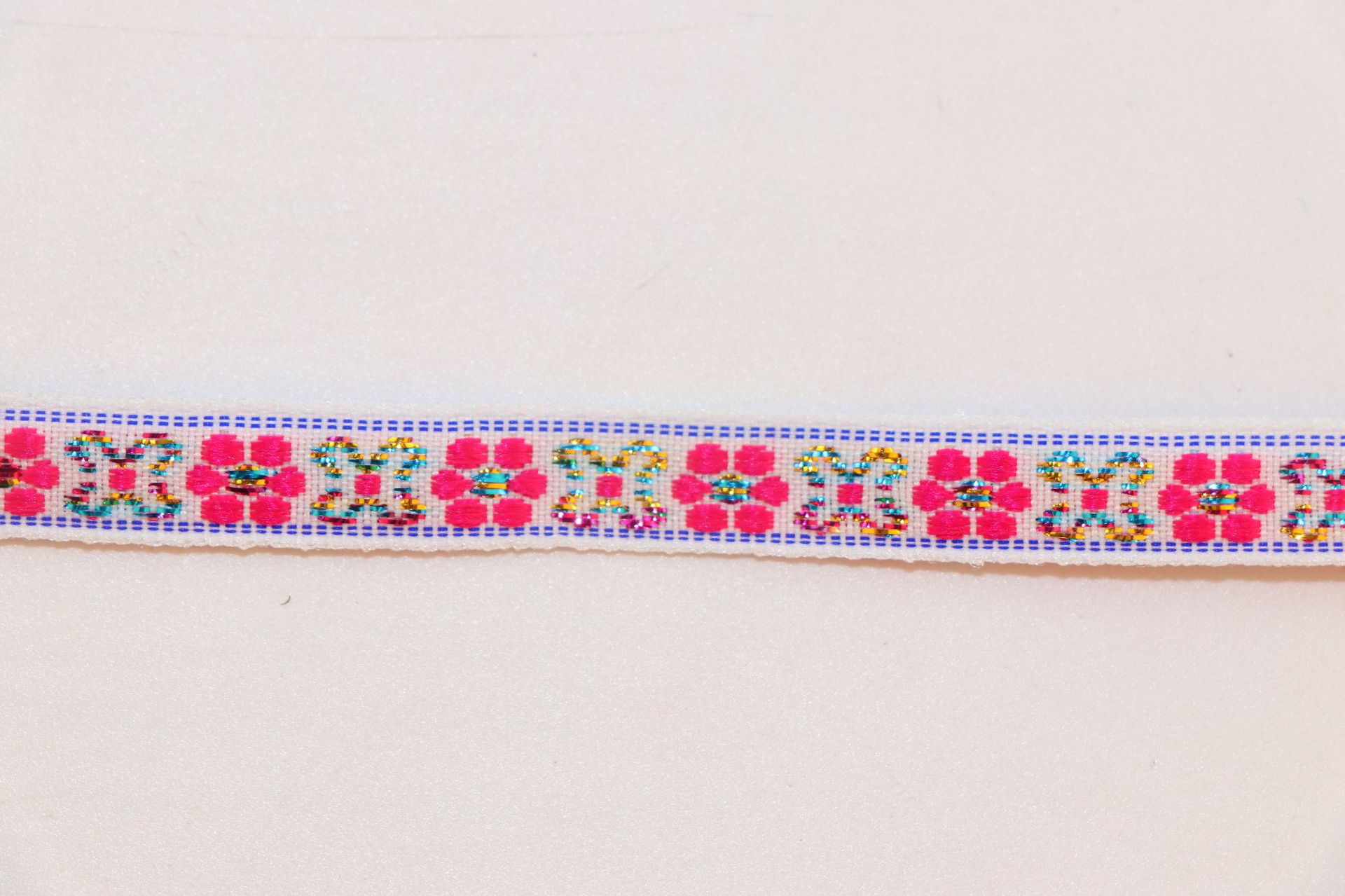 Fábrica custom DIY cuello tridimensional encaje correa de color accesorios de ropa de flores hechas a mano correa de estilo nacional