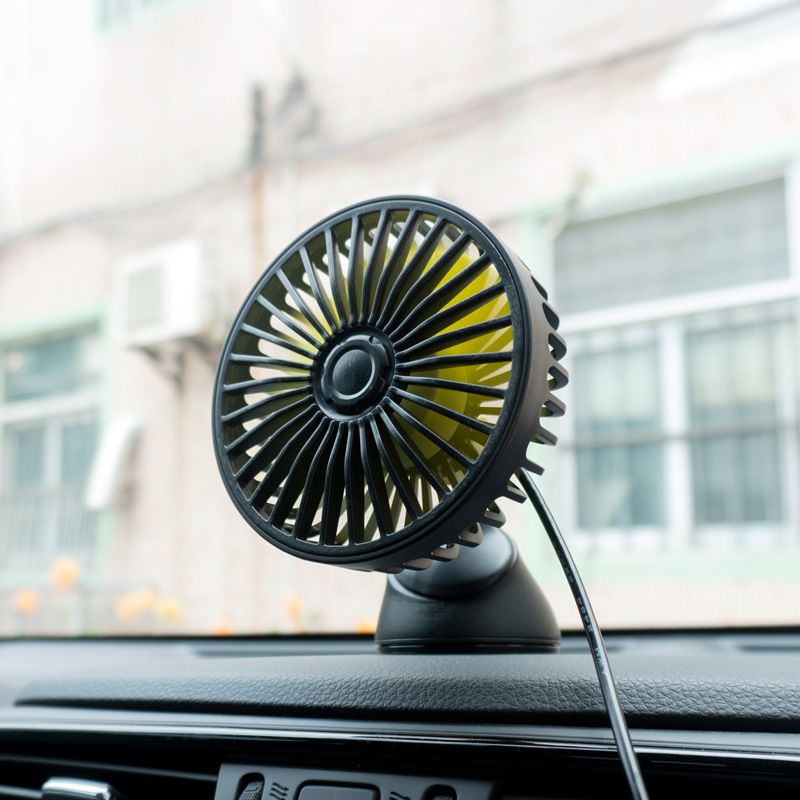 Mini Car USB Fan small-scale Car electric fan automobile cooling Artifact Mute Wind power