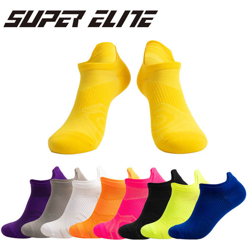 Professional outdoor sports socks for men and women, fitness running socks, thin socks, shallow mouth summer breathable socks, quick-drying boat socks