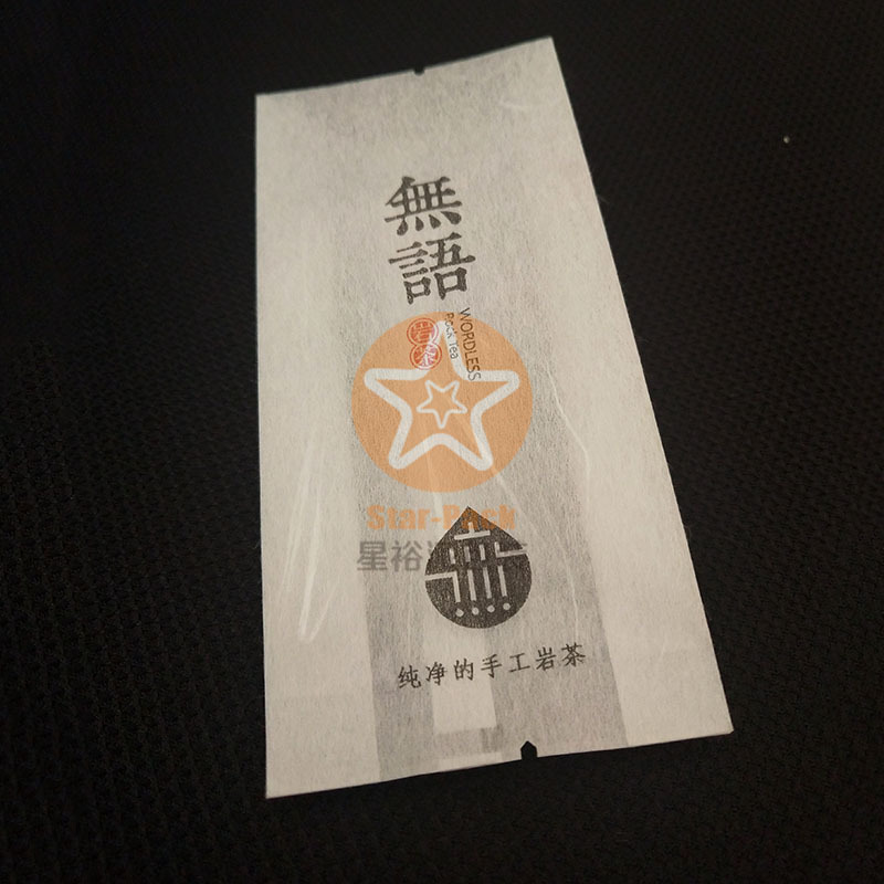 日本蚕丝云龙纸棉纸茶叶袋中封风琴袋