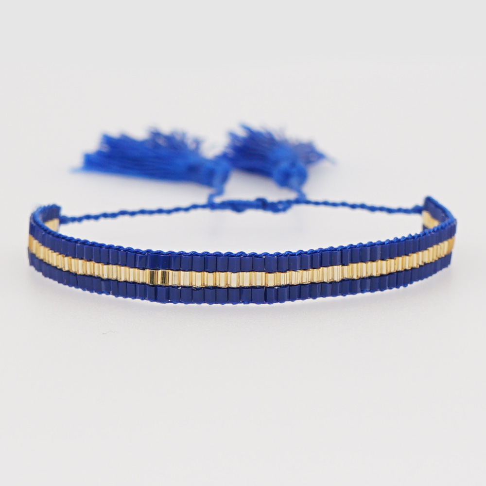 European And American Simple Geometric Beaded Mgb Personality Rice Bead Woven Small Bracelet Female display picture 6