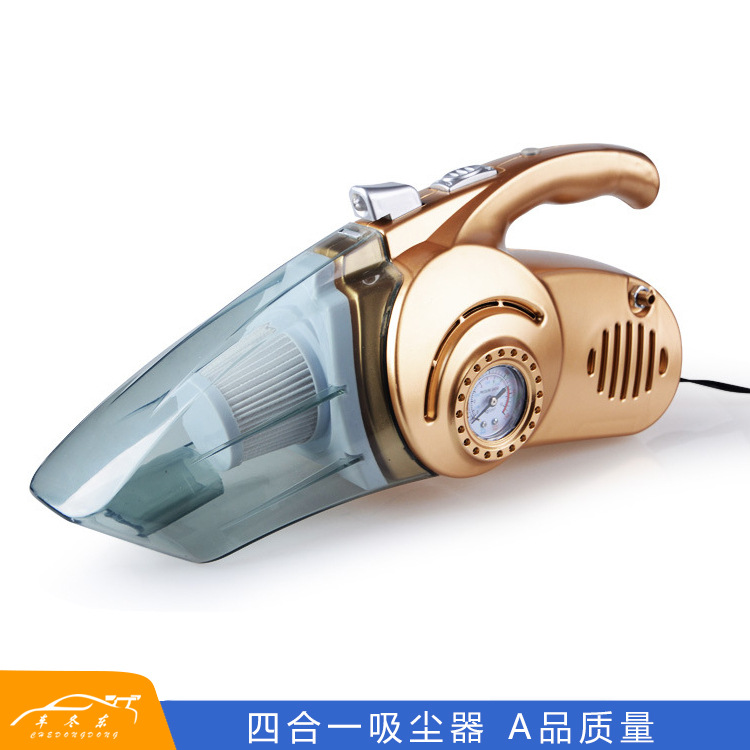 大功率车载吸尘器 测胎压打气车用吸尘器 四合一多功能汽车吸尘器|ms
