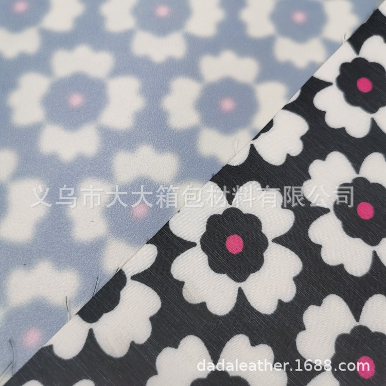 Korean velvet printed [minimum order quantity of one piece] Factory direct sales of outer packaging fabrics for bags, cosmetic bags, trolley cases, etc detail image 3