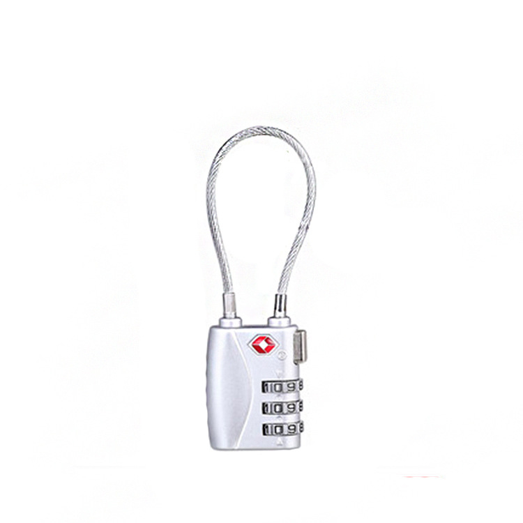 宇球 tsa密码锁拉杆箱包出国旅行箱防盗锁 通关锁 行李海关挂锁|ms