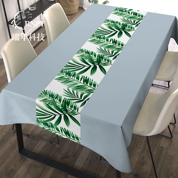 RNPT Ruinan [оптовая продажа производителя] листовая скатерть простой водонепроницаемый скатерть одноразовая ПВХ столовая скатерть