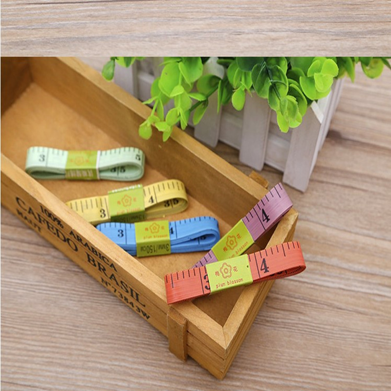 日常居家實用 彩色軟尺 縫紉尺 量衣尺 量體皮尺裁縫居家